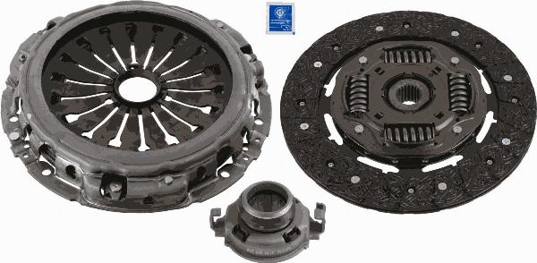 SACHS 3000 951 557 - Комплект зчеплення autozip.com.ua