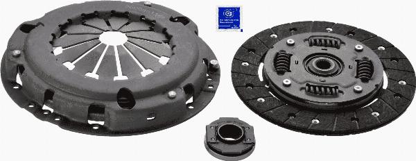 SACHS 3000 951 566 - Комплект зчеплення autozip.com.ua