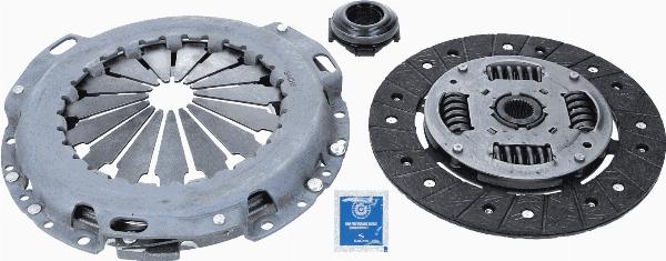 SACHS 3000 951 567 - Комплект зчеплення autozip.com.ua