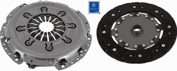 SACHS 3000 951 587 - Комплект зчеплення autozip.com.ua