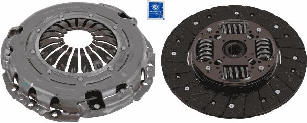 SACHS 3000 951 658 - Комплект зчеплення autozip.com.ua