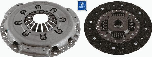 SACHS 3000 951 665 - Комплект зчеплення autozip.com.ua
