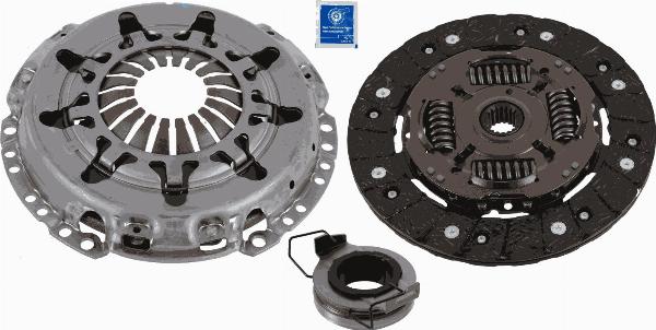 SACHS 3000 951 660 - Комплект зчеплення autozip.com.ua