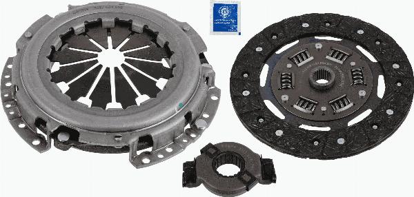 SACHS 3000 951 661 - Комплект зчеплення autozip.com.ua