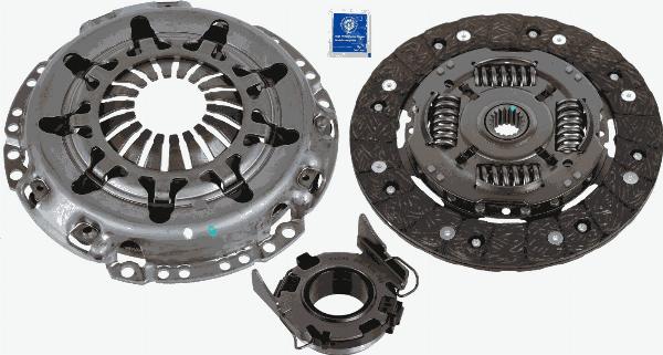 SACHS 3000 951 602 - Комплект зчеплення autozip.com.ua