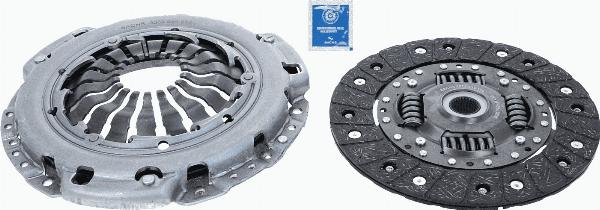 SACHS 3000 951 610 - Комплект зчеплення autozip.com.ua