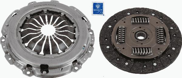 SACHS 3000 951 612 - Комплект зчеплення autozip.com.ua
