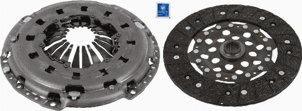 SACHS 3000 951 682 - Комплект зчеплення autozip.com.ua