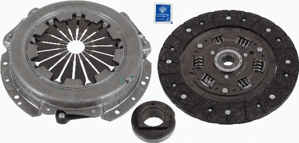 SACHS 3000 951 638 - Комплект зчеплення autozip.com.ua