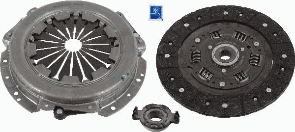 SACHS 3000 951 623 - Комплект зчеплення autozip.com.ua