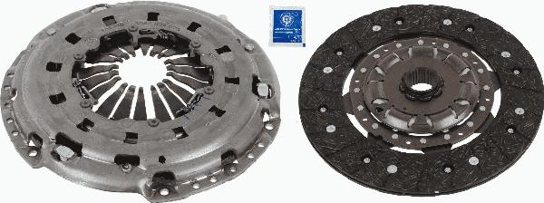 SACHS 3000 951 675 - Комплект зчеплення autozip.com.ua