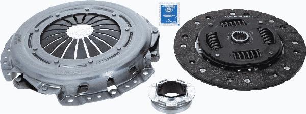 SACHS 3000 951 098 - Комплект зчеплення autozip.com.ua