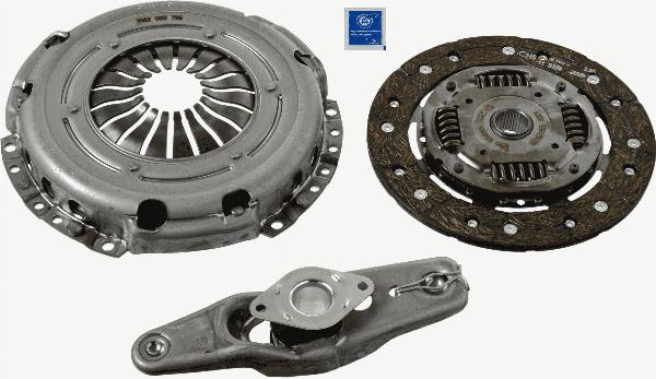 SACHS 3000 951 061 - Комплект зчеплення autozip.com.ua