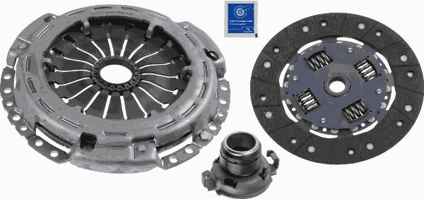 SACHS 3 000 951 143 - Комплект зчеплення autozip.com.ua