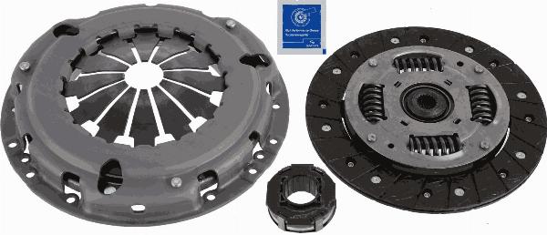 SACHS 3 000 951 110 - Комплект зчеплення autozip.com.ua