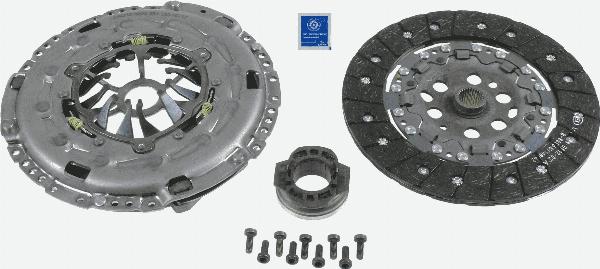 SACHS 3 000 951 120 - Комплект зчеплення autozip.com.ua