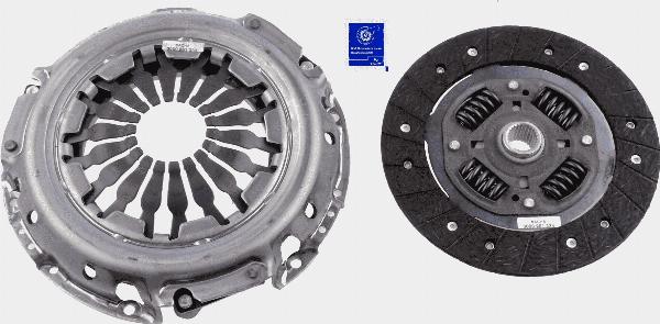 SACHS 3 000 951 334 - Комплект зчеплення autozip.com.ua