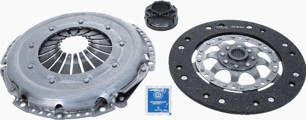 SACHS 3000 951 210 - Комплект зчеплення autozip.com.ua
