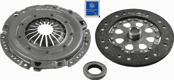 SACHS 3000 951 217 - Комплект зчеплення autozip.com.ua