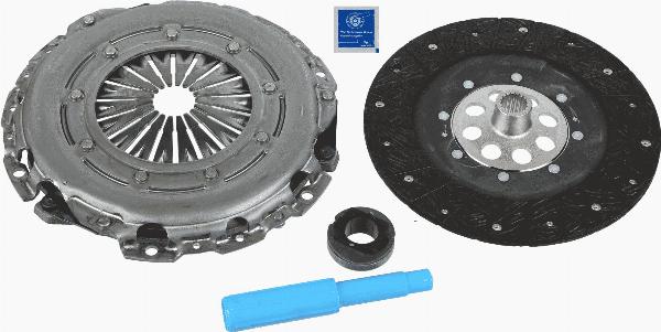 SACHS 3 000 951 286 - Комплект зчеплення autozip.com.ua