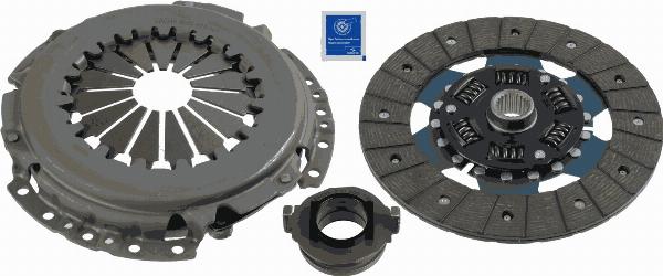 SACHS 3000 951 272 - Комплект зчеплення autozip.com.ua