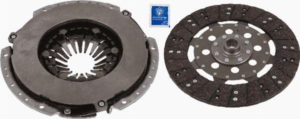 SACHS 3000 952 007 - Комплект зчеплення autozip.com.ua