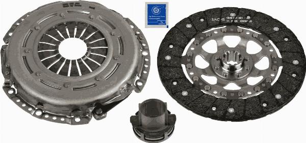 SACHS 3000 970 093 - Комплект зчеплення autozip.com.ua