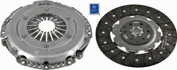 SACHS 3000 970 055 - Комплект зчеплення autozip.com.ua