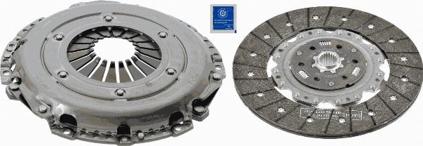 SACHS 3000 970 050 - Комплект зчеплення autozip.com.ua