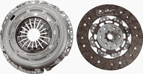 SACHS 3000 970 062 - Комплект зчеплення autozip.com.ua