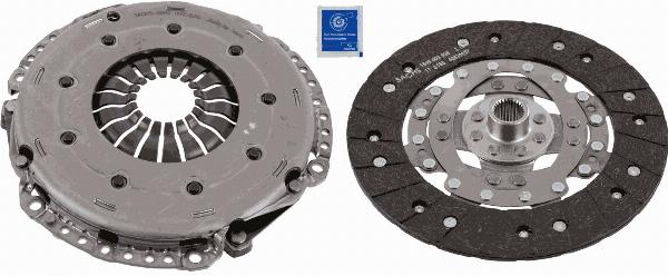 SACHS 3000 970 129 - Комплект зчеплення autozip.com.ua