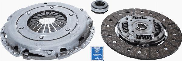 SACHS 3000 970 125 - Комплект зчеплення autozip.com.ua