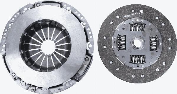 SACHS 3000 970 121 - Комплект зчеплення autozip.com.ua