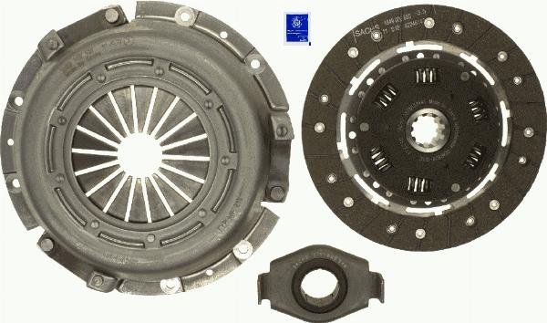 SACHS 3 000 165 002 - Комплект зчеплення autozip.com.ua