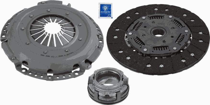 SACHS 3000 845 101 - Комплект зчеплення autozip.com.ua