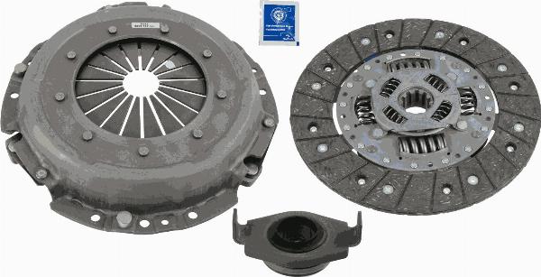SACHS 3000 840 101 - Комплект зчеплення autozip.com.ua