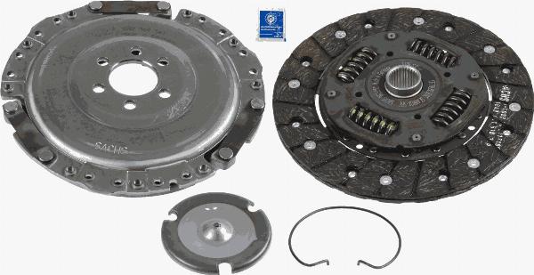 SACHS 3000 843 601 - Комплект зчеплення autozip.com.ua