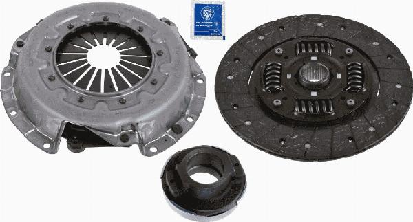 SACHS 3000 857 201 - Комплект зчеплення autozip.com.ua