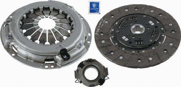 SACHS 3000 836 501 - Комплект зчеплення autozip.com.ua