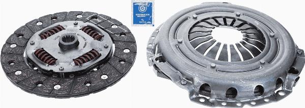 SACHS 3 000 836 101 - Комплект зчеплення autozip.com.ua