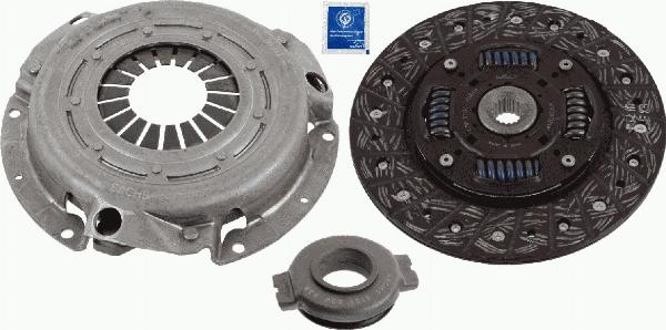 SACHS 3000 267 001 - Комплект зчеплення autozip.com.ua
