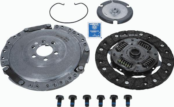 SACHS 3 000 288 002 - Комплект зчеплення autozip.com.ua
