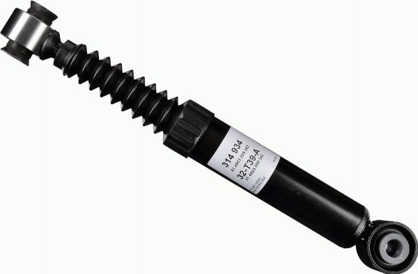 SACHS 314 934 - Амортизатор autozip.com.ua
