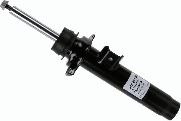 SACHS 315 871 - Амортизатор autozip.com.ua