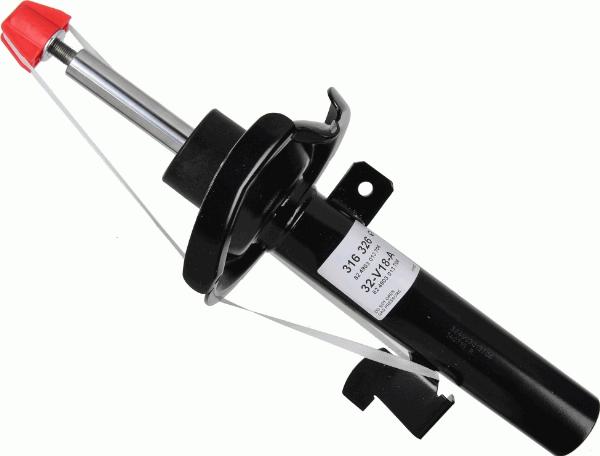 SACHS 316 326 - Амортизатор autozip.com.ua