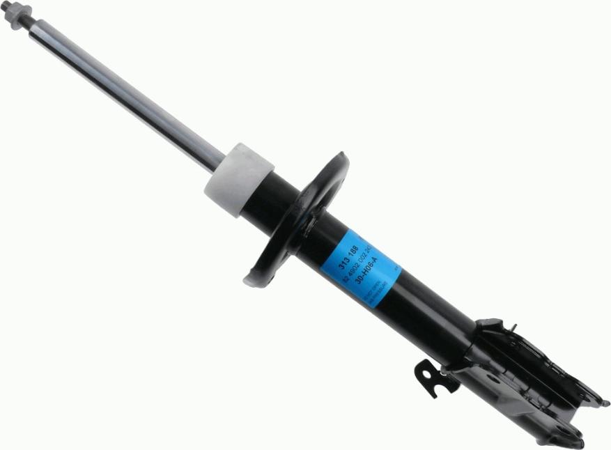 SACHS 313 188 - Амортизатор подв. MITSUBISHI передн. лев. газов. пр-во SACHS autozip.com.ua