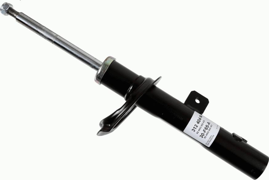 SACHS 312 404 - Амортизатор autozip.com.ua