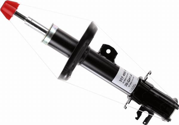 SACHS 317 495 - Амортизатор autozip.com.ua