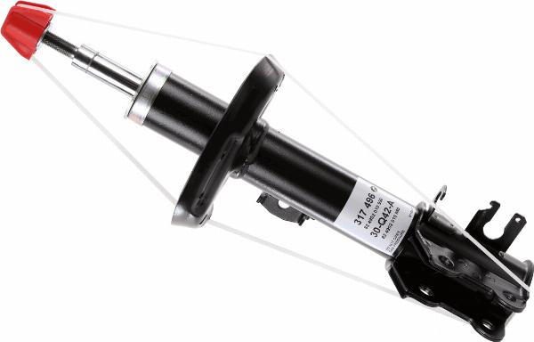 SACHS 317 496 - Амортизатор autozip.com.ua