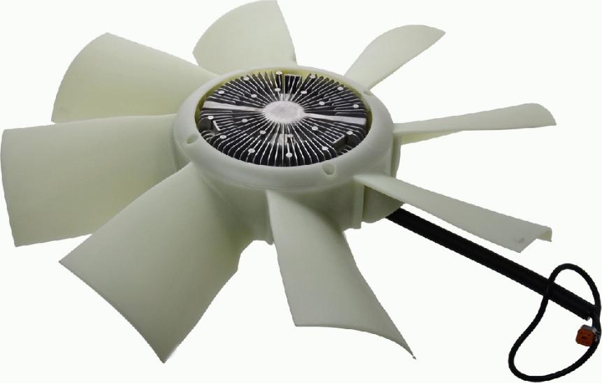 SACHS 2166 502 001 - Зчеплення, вентилятор радіатора autozip.com.ua